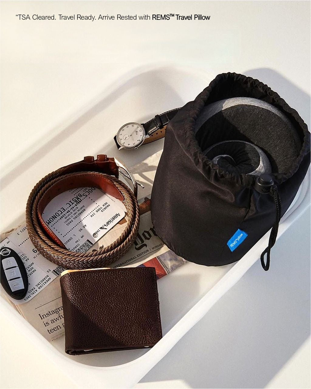 REMS™ Travel Pillow - Arrive Rested