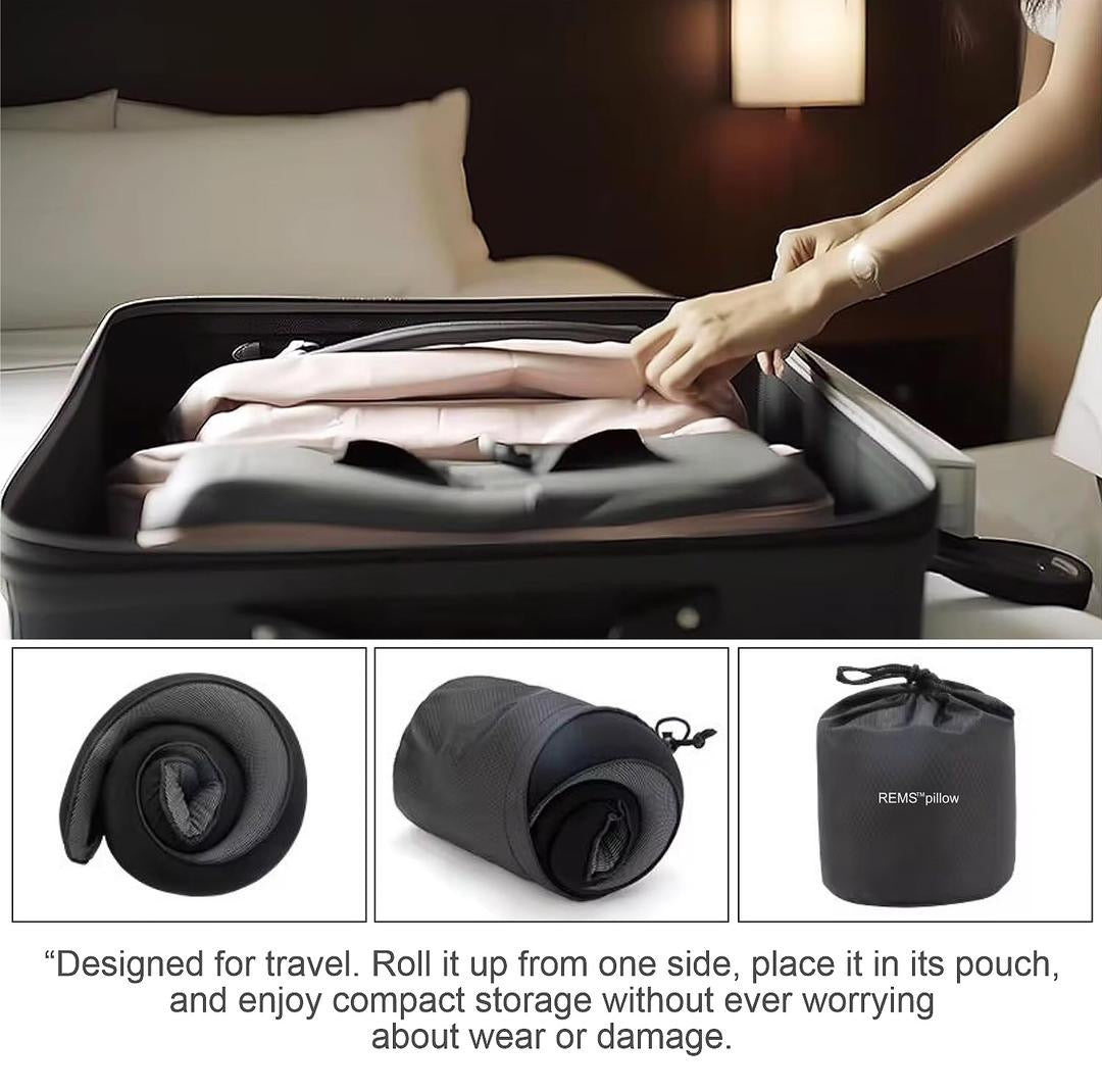 REMS™ Travel Pillow - Arrive Rested