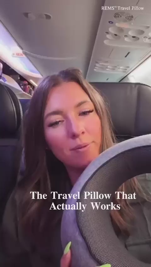 REMS™ Travel Pillow - Arrive Rested